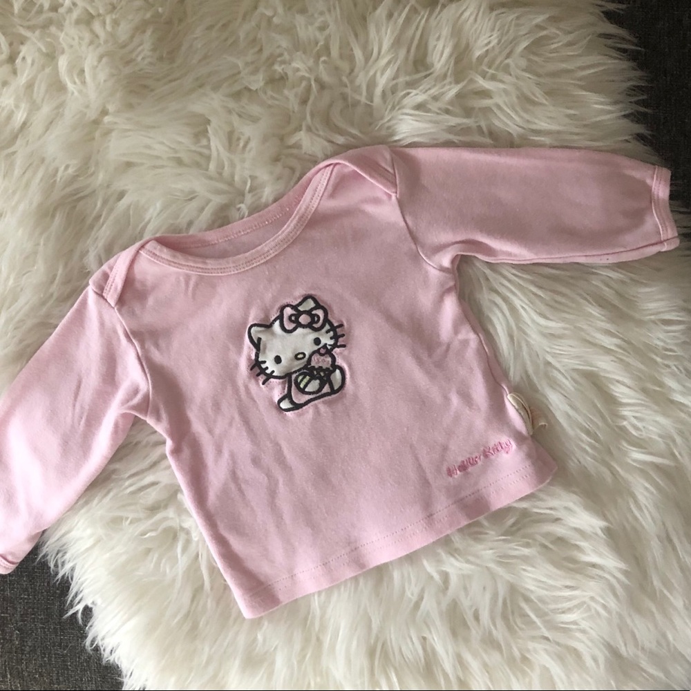 Hello Kitty Baby Organic Cotton Long Sleeve Tee